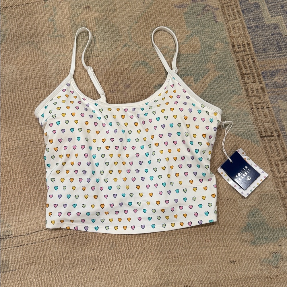 Roller Rabbit Heart Athletic Tank NWT - Picture 3 of 4